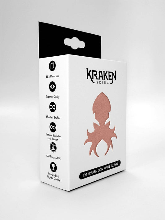 Kraken Skins Rose Gold Matte Sleeves