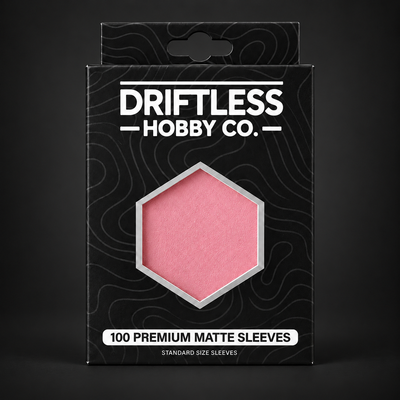 Driftless Premium Matte Card Sleeves — Cherry Blossom (Pink)