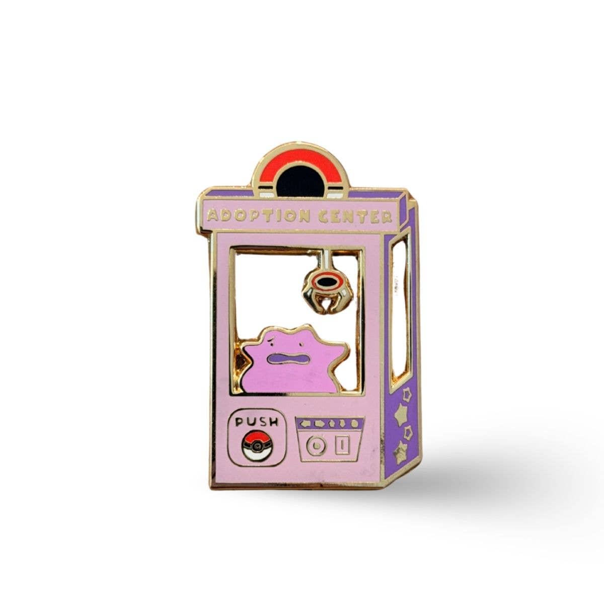 Pokemon Ditto Enamel Pin Anime