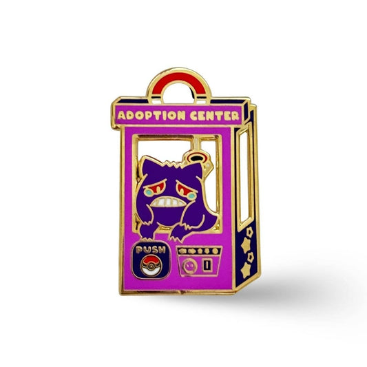 Adopt Pokemon Gengar Enamel Pin