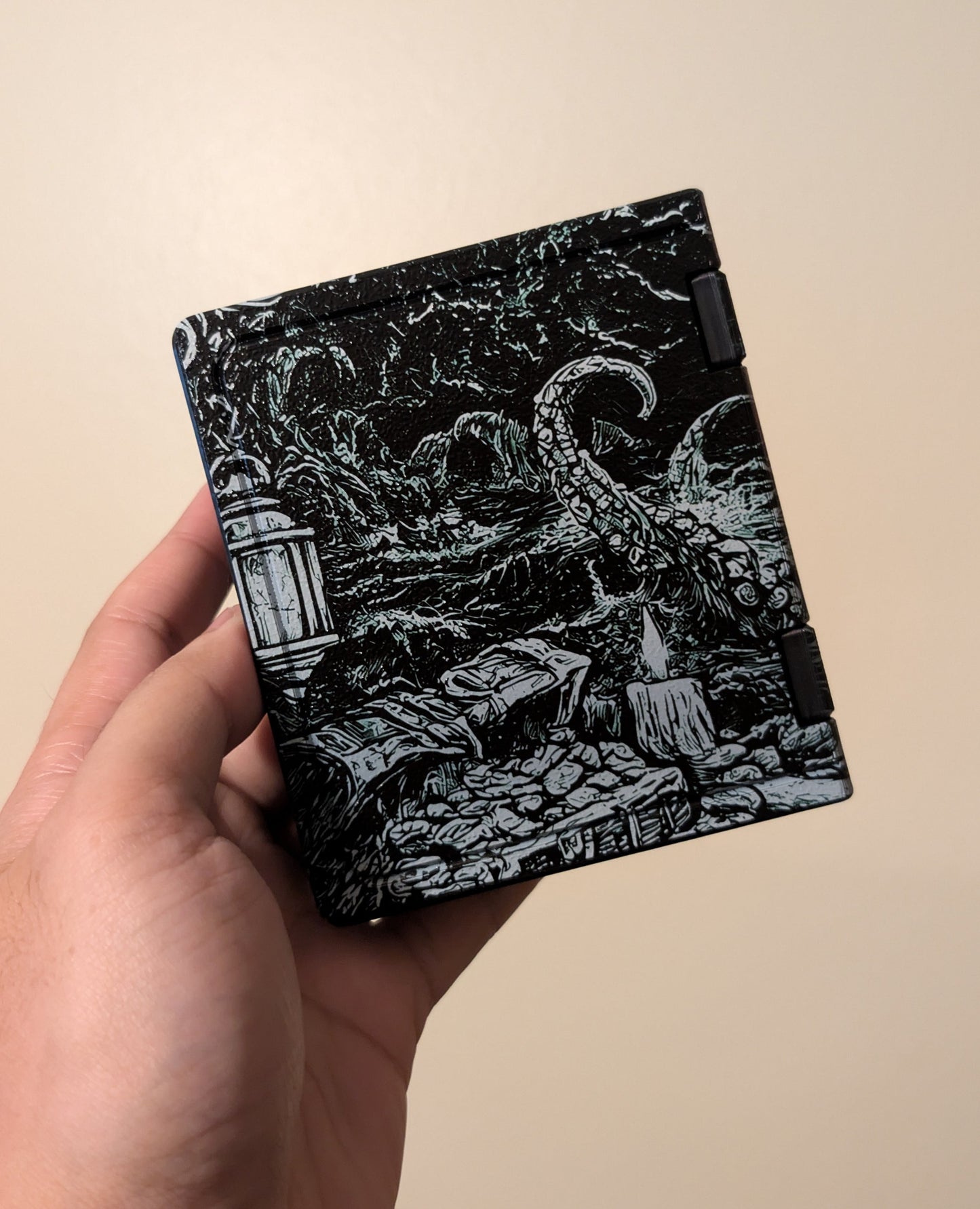 Spell Book Dice Tower with Viewing Window