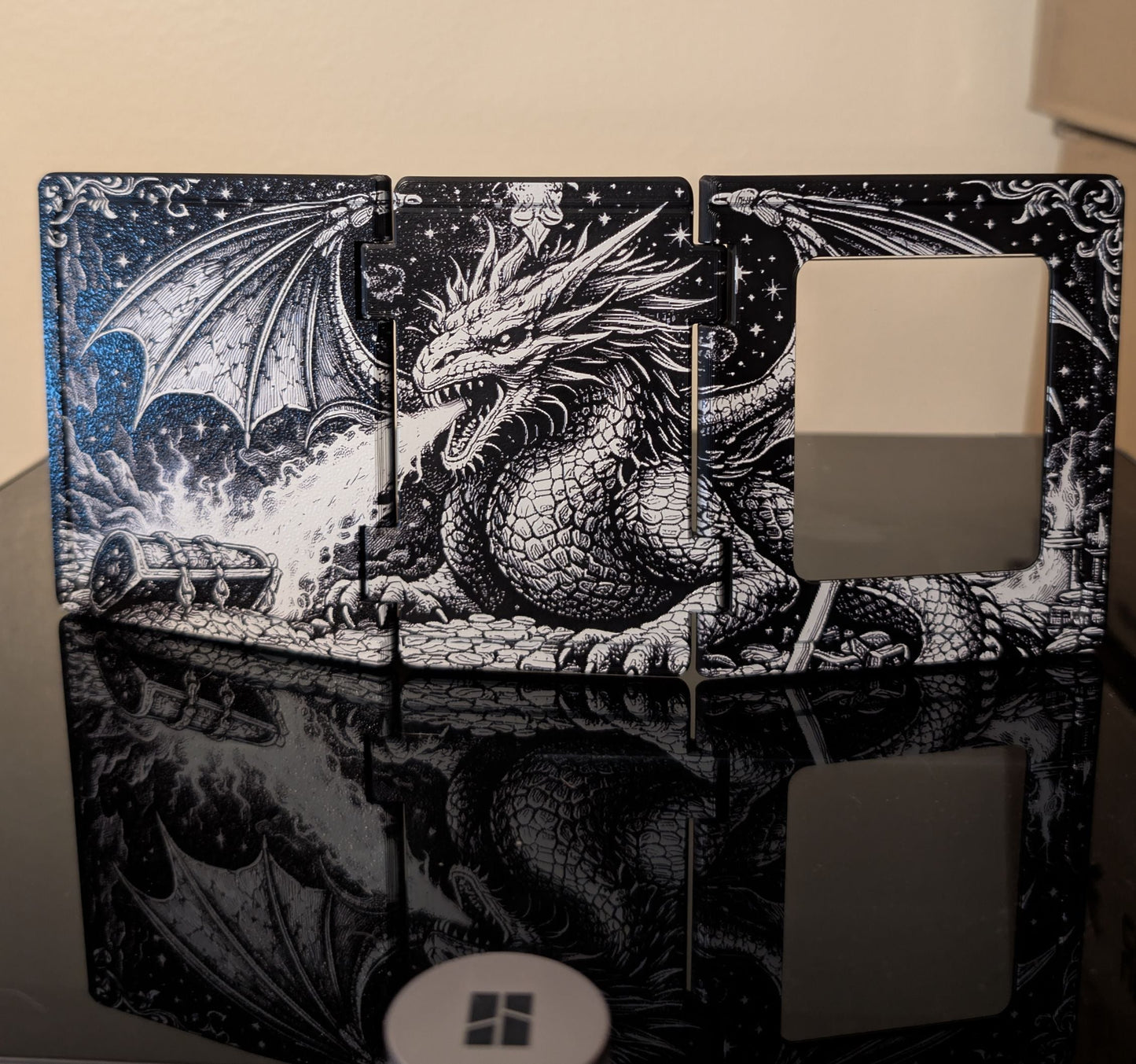 Spell Book TCG Deck Box w/ Magnetic Cover